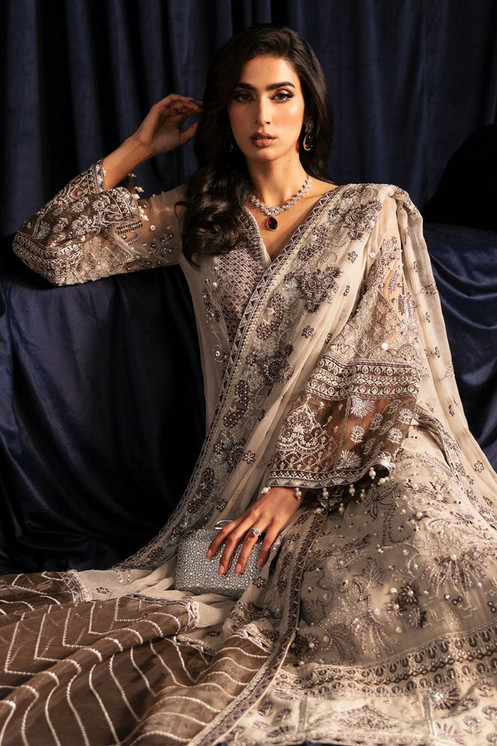 Nureh | Elanora Lux Embroidered Chiffon | NEL-46