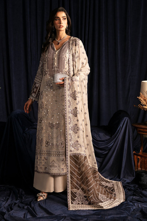 Nureh | Elanora Lux Embroidered Chiffon | NEL-46