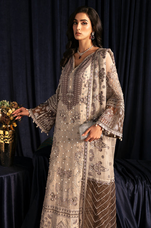 Nureh | Elanora Lux Embroidered Chiffon | NEL-46