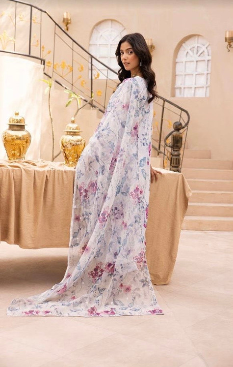 Ethnic Inspired By Simrans | 3 Piece Lawn Outfit | Readymade | SIM-ETH4-01