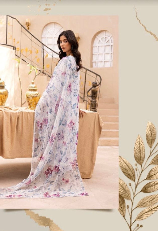 Ethnic Inspired By Simrans | 3 Piece Lawn Outfit | Readymade | SIM-ETH4-05
