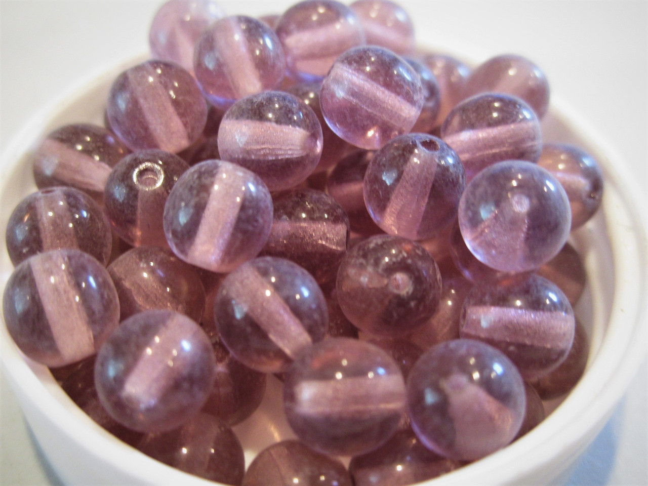 Bead Gallery 6mm Purple Amethyst Round Beads - Each