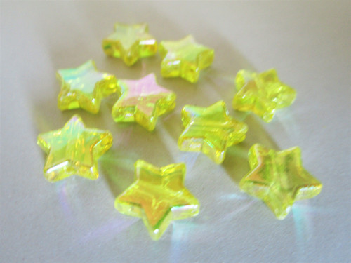  Craftdady 200Pcs Acrylic Heart Star Beads 10 Colors