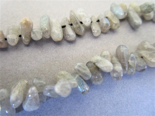Labradorite Top Drilled Teardrop Gemstone Beads