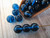 round druk Czech glass beads