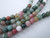 Round agate gemstone beads