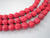 Howlite gemstone beads