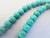Turquoise magnesite gemstone beads