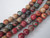 Red creek jasper round gemstone beads