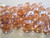 Pink 8mm round Czech glass beads