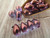 Lumi amethyst purple 6x9mm teardrop Czech glass beads