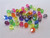 bicone acrylic beads