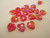 heart acrylic beads