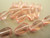 Pink 10x6mm teardrop Czech glass beads