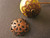 Filigree flower bead caps 11mm antique copper finish