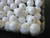 White 6mm round acrylic beads