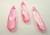 Pink 9x35mm faceted teardrop acrylic bead