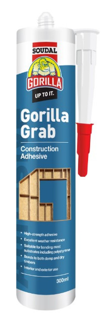 Gorilla Grab Construction Adhesive Solv Based 300Ml
