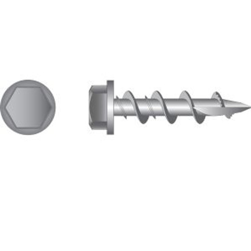 14 X 75 S/S Hex Screw Timber Type 17 100 Box