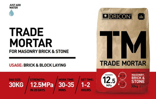 Dricon  Trade Mortar  30Kg