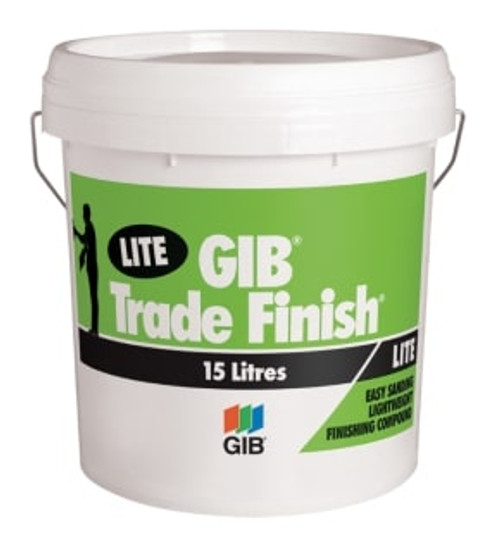 Gib Trade Finish Lite Pail Green 15L