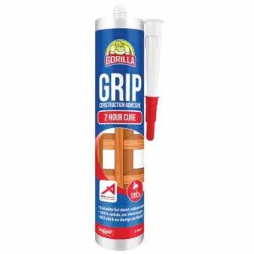 Gorilla Grip 2 Hour Cure Construction Adhesive 310Ml