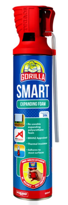 Gorilla Smart Expanding Foam 600Ml