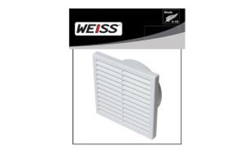 Weiss  Hsvf125 Outlet Vent Straight 125Mm