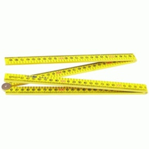 Fisco Yellow Folding Ruler