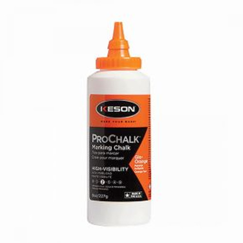 Keson Chalk Refill Orange 8Oz