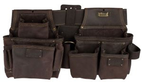 Ox Leather Tool Apron Pro 4 Piece Construction Rig