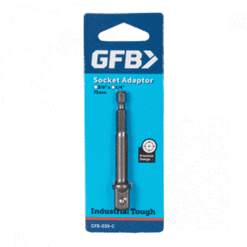 Gfb Squ Socket Adaptor 75Mm X 3/8In Gfb-039-C