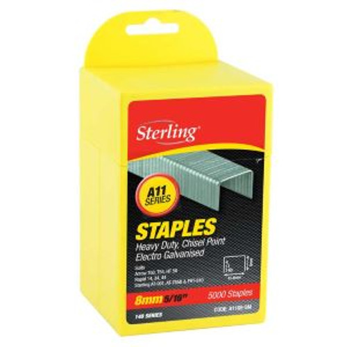 Sterling Staples 140 / 8Mm Hd 5000Pkt