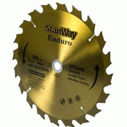 Stanway  Enduro 235Mm Saw Blade  16-25 X 20T