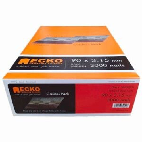 Ecko 90 X 3.15 Galv D-Head Pnuematic 3000
