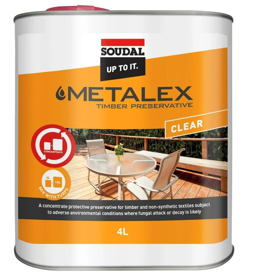Metalex  Timber Perservative Clear  4L