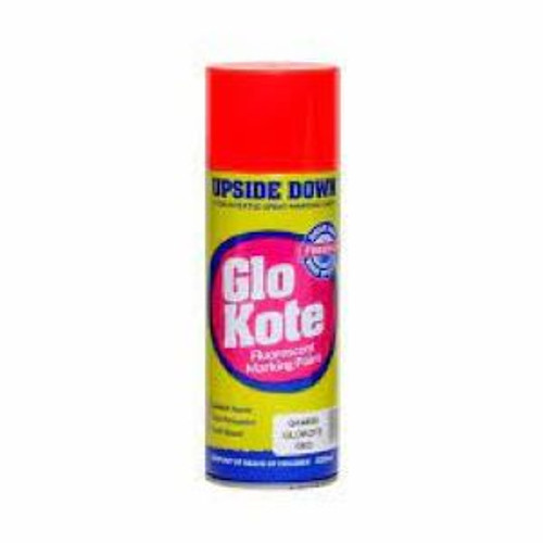 Glokote Aerosol Paint Upside Down Red 400Ml