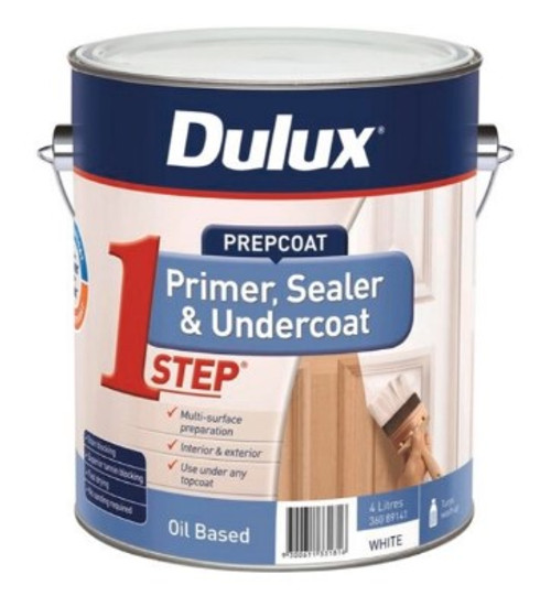 Dulux 1Step 4L Oil Based Primer / Sealer / Undercoat