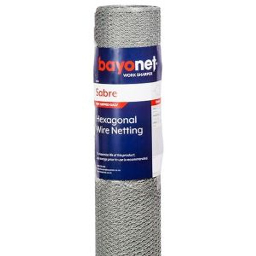 Bayonet Hex Netting Galv Wire 900X13x0.7Mm 10M