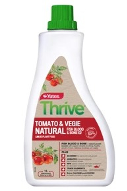 Thrive Natural Tomato & Vege Fertiliser Concentrate 1L