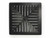 Allproof Domestic Pit Lid 250 X 250 Grate Black