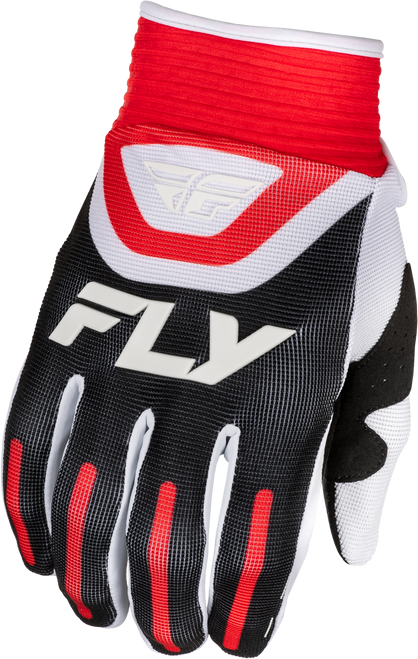 Youth F 16 Gloves Black/Red/White Ys