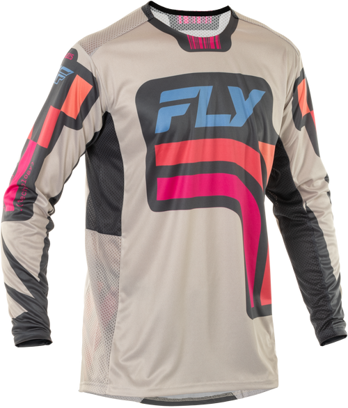 Lite Vice Jersey Light Grey/Pink/Coral Lg