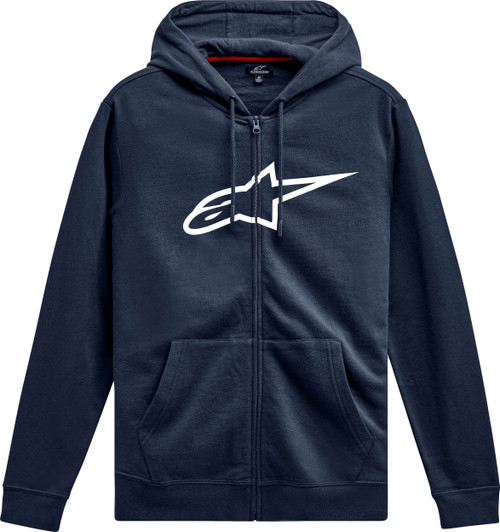 Ageless Zip Hoodie V3 Navy/White Lg