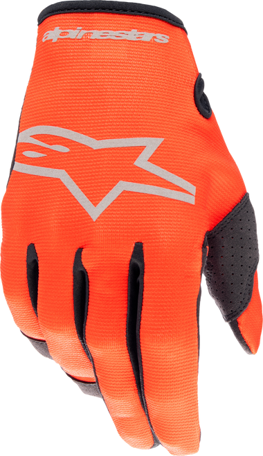 Youth & Kids Radar Gloves Hot Orange/Black Y3xs