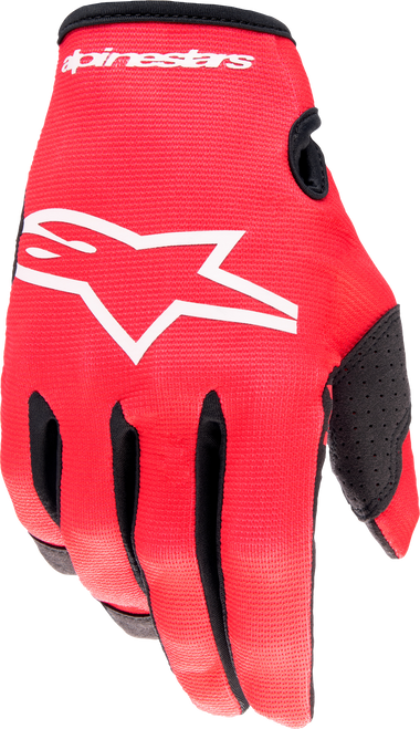 Youth & Kids Radar Gloves Mars Red/White Sm Youth & Kids Radar Gloves Mars Red/White Sm