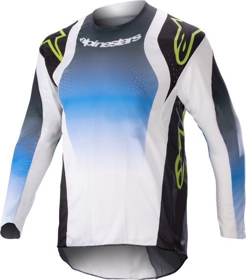 Youth Racer Push Jersey Nightlife Blue/White Yl