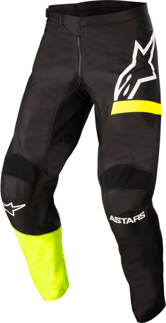 Fluid Chaser Pants Black/Yellow Fluo Sz 30