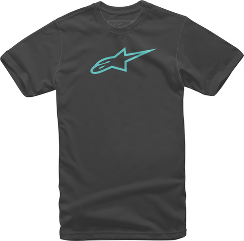 Ageless Tee Black/Turquoise Xl