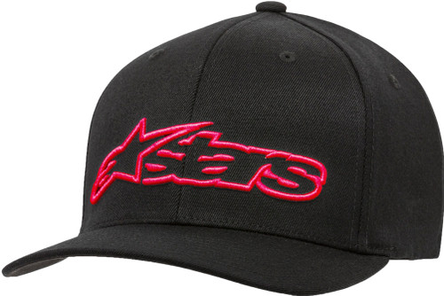 Blaze Flexfit Hat Black/Red Lg/Xl